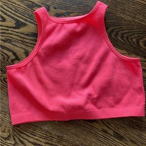 Pink tank top